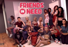 【欧美SLG/汉化/动态】需要帮助的朋友 Friends in Need [Ch.14]汉化版【PC+安卓/7G】