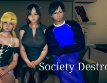 【亚洲SLG/汉化/动态】社会被摧毁 The Society Destroyed [v1.1] 汉化版【PC+安卓/2.5G】