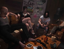 【欧美SLG/汉化/动态】流浪汉 The Bum v0.9 汉化版【PC/8G】