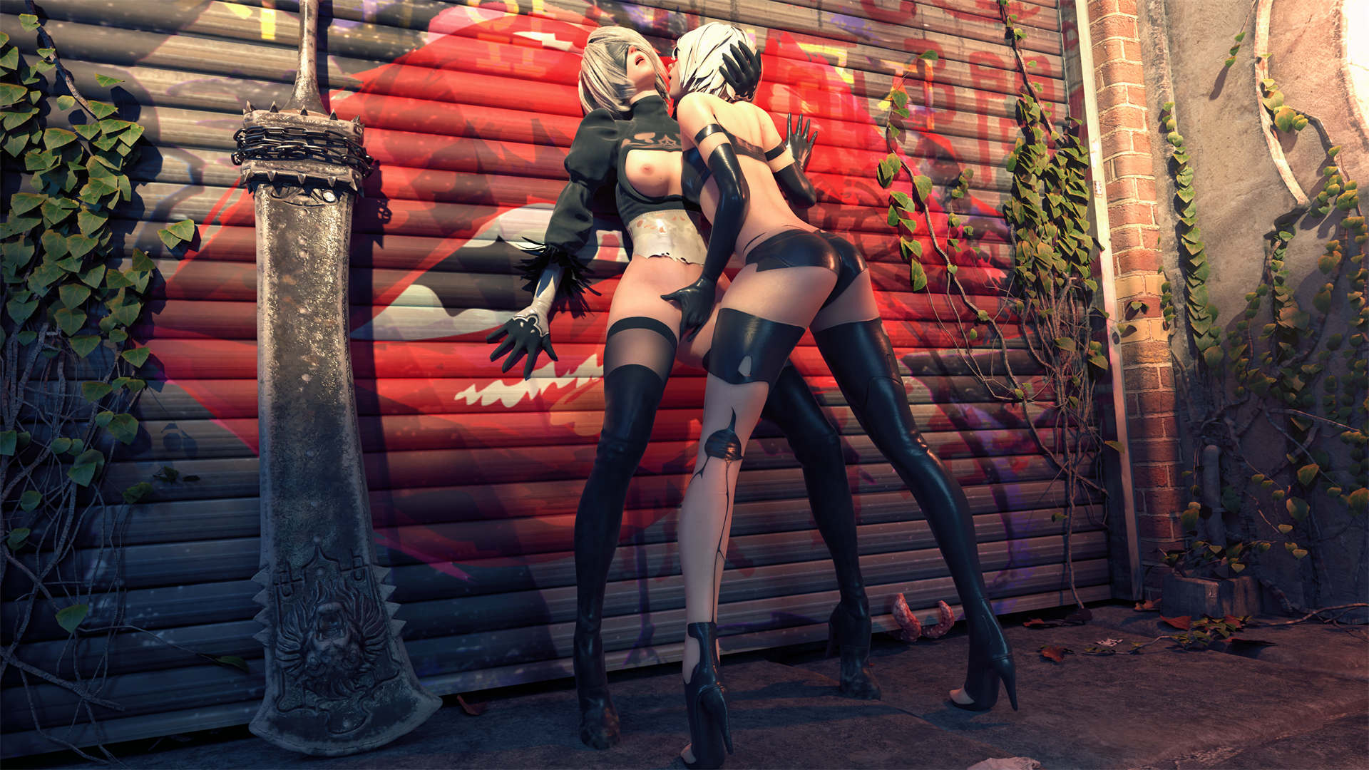 [HydraFXX] NieR - 2B & A2 01 4K [OG].jpg