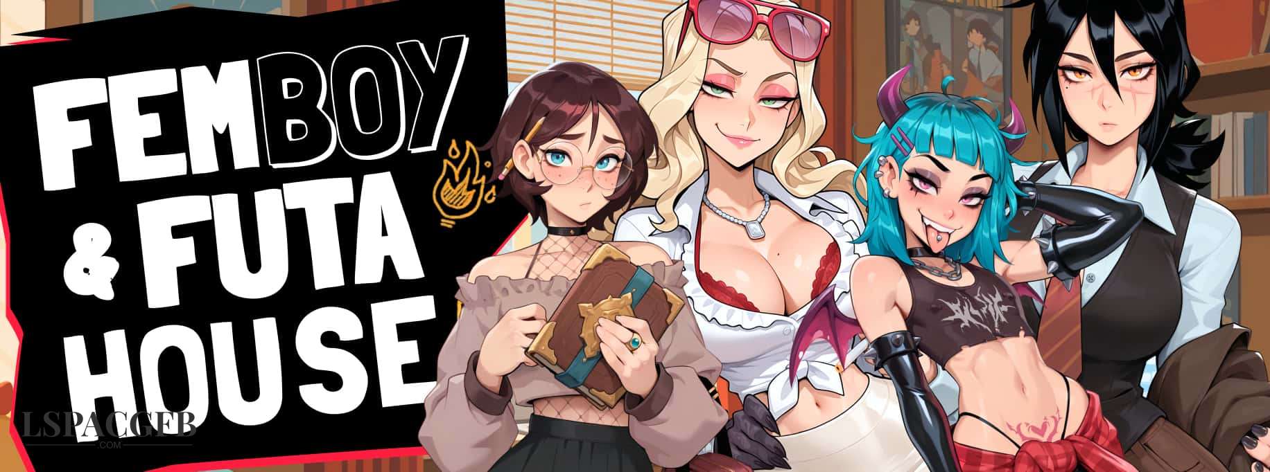 【SLG/中文/动态】大鸟妙妙屋 扶她伪娘屋 Femboy Futa House [v0.121] 【PC/2G】