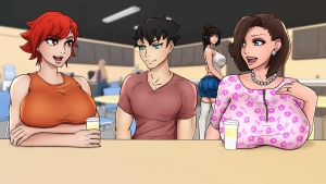 【欧美2D/汉化/动态】与女神一起被隔离 V1.0 Confined with Goddesses 汉化【PC+安卓/1G】